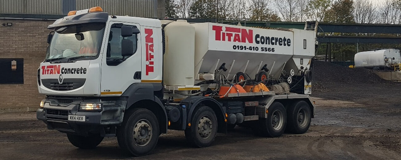 Titan Concrete Truck